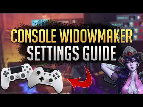BEST Widowmaker Settings Guide to CLIMB on Console | Overwatch (PS4/Xbox One)