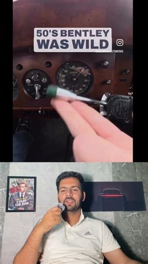 1950s old car side indicator 🤯