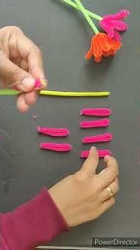 How to Make Pipe Cleaner Flowers | Easy Crafts