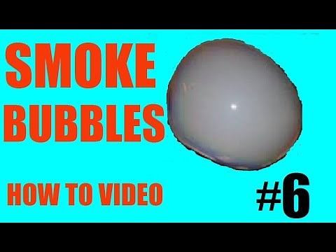 How To Blow Smoke Bubbles!!! (EASY)