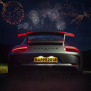 360K views · 21K reactions | Happy New Year and have a great start into 2018! Combined fuel consumption in accordance with EU 6: 911 GT3: 12,9-12,7 l/100 km; CO2 emissions: 290-288 g/km | Porsche | Facebook