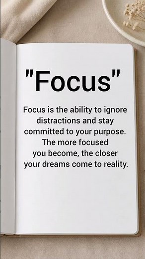 Focus is Your Greatest Superpower | Powerful Motivational Quotes