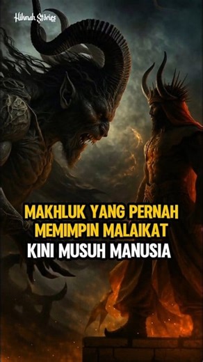 Pernahkah kamu mendengar kisah tentang malaikat yang berubah menjadi iblis? Kisah ini terjadi jauh sebelum Nabi Adam diciptakan, ketika bumi masih dihuni oleh bangsa jin. Saat itu, kaum jin membuat kerusakan besar di muka bumi — saling membunuh, berbuat maksiat, dan menentang perintah Allah. Namun di antara mereka ada sekelompok jin yang sangat taat, dan salah satunya adalah Azazil — makhluk yang luar biasa saleh dan tekun beribadah. Saking taatnya, Azazil diangkat oleh Allah menjadi imam bagi p