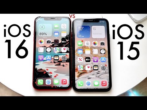 iOS 16 Vs iOS 15 On iPhone XR! (Comparison)