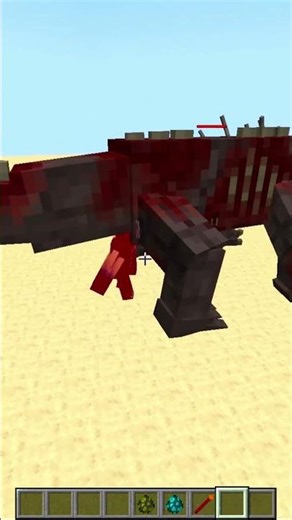 ☢️SCP 682 VS WARDEN IN MINECRAFT! #shorts #scp