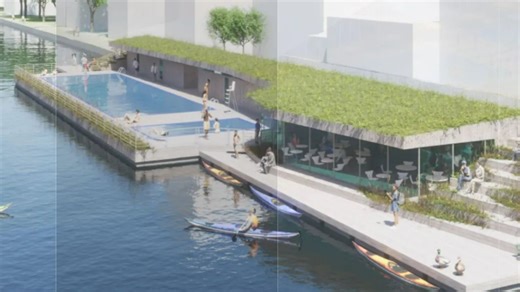 A floating lido is set to open in London - and would be the UK's first