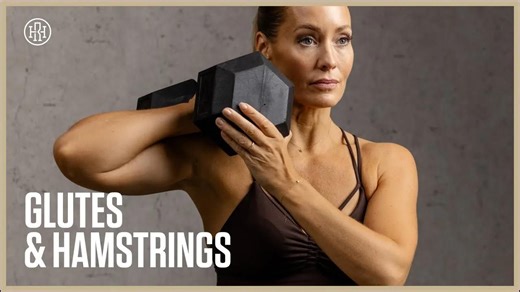 【Heather Robertson】43分钟「臀肌+腿后肌」训练｜Day 21: HR12WEEK 5.0｜2025.2.2更新