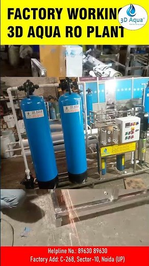 3D Aqua Factory Work on RO System