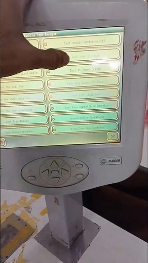 Dahao Embroidery Machine computer setting X Y parameters #embroiderymachine #Displaysetting