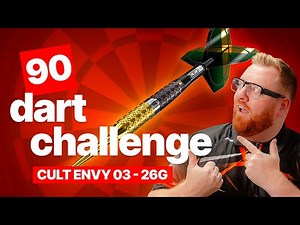 Can These Cult Envy 03 Darts Smash a 60 Average? | 90 Dart Challenge