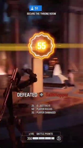 BX commando droid gameplay #battlefront2 #starwars #youtubeshorts #bxcommandodroid #gaming #foryou