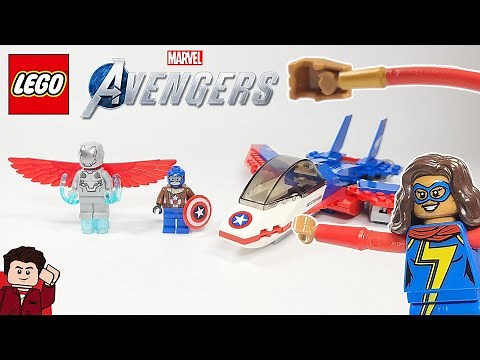 LEGO Avengers Captain America Jet Pursuit (76076) Set Review