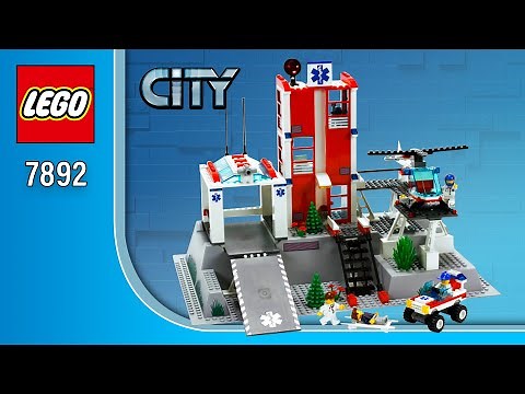 LEGO City Hospital (7892)[382 pcs] Step-by-Step Building Instructions ‪@TopBrickBuilder‬