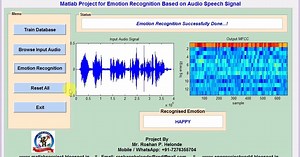 Emotion Recognition using Speech Signal Matlab Project Code