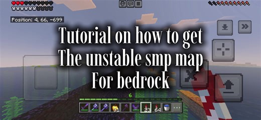 Guía para obtener mapas SMP inestables en Bedrock