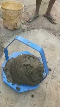 Concrete Mix Test, #concrete slump test