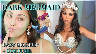 Easy Halloween Costume – Mermaid Makeup & Outfit Idea