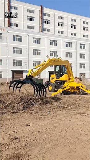 driver digging machine is king#四不都不like digging with a car #P-751❤️‍🩹
