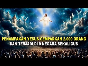 Shocking, as many as 2,000 people saw the appearance of the Lord Jesus in the sky‼️It happened in...