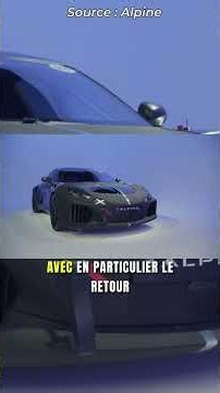 🇫🇷 ALPINE PRÉPARE UNE GROSSE SURPRISE ! #automobile