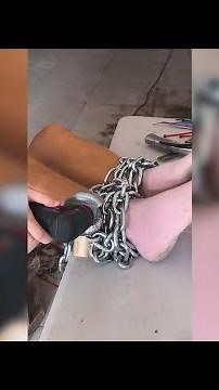 The ultimate escape: tied up, fuse burning… can she get out? 😱🔥