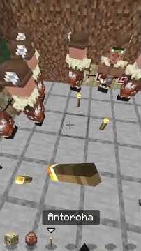 🪨 Iron Farm with Trading Hall in Over a Minute Minecraft Bedrock V26.13 🪨