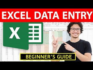 Excel Data Entry Tutorial | Beginner’s Guide to Excel (2025)