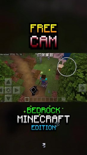 Obtén la cámara libre en Minecraft Bedrock fácilmente