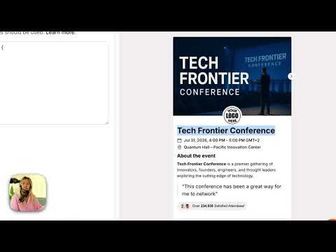 How to design your event page - custom CSS, custom labels & currency formatting