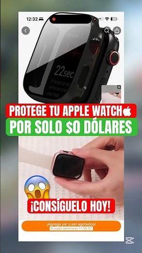 THE BEST SCREEN PROTECTOR FOR APPLE WATCH ⌚️ AT THE BEST PRICE IN THE WORLD 😱 #temu #temufinds #fy