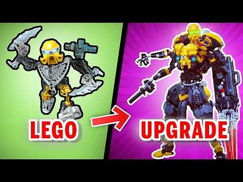 Using DEKAR's LEGO Parts To Build Bionicle MOCs