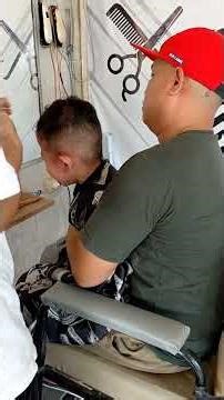 2 year old toddler gets his hair cut and throws tantrum and cries all the time, Shaka