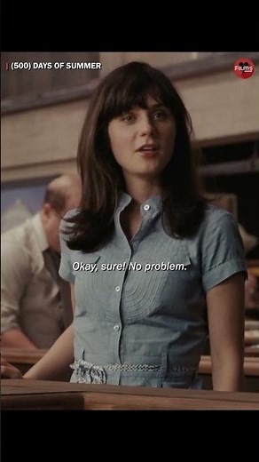 When you shoot your shot with zero game– 500 Days of Summer #moviescenes