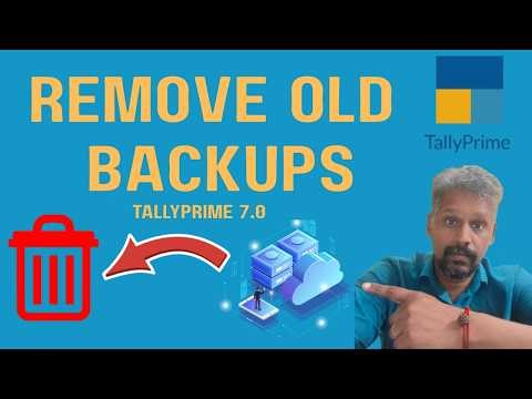 How to Delete Backup Files from TallyDrive in TallyPrime | Free Up Storage | Tamil