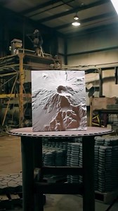 66K views · 1.1K reactions | Mount St. Helens’ model CNC machining by Dom Riccobene.  The G-Code program consisted of 1,866,608 lines, and the machine took 15 hours to complete the task. #architecture #woodcnc #architectural #fabricator #generativeart #woodworking | ParametricArchitecture | Facebook