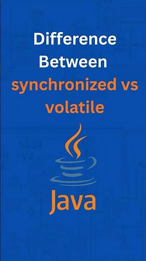 Difference Between synchronized vs volatile in Java