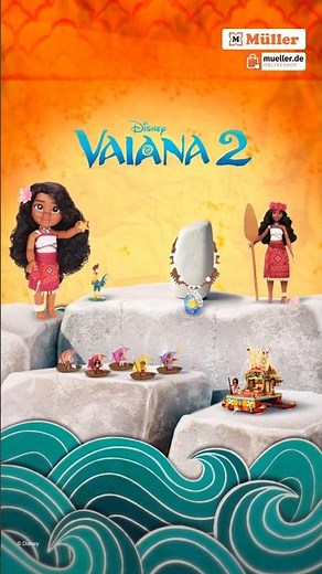 DISNEY VAIANA 2 | | ZAUBERHAFTE PRODUKTE ZUM NEUEN KINOFILM JETZ BEI MÜLLER | WERBUNG