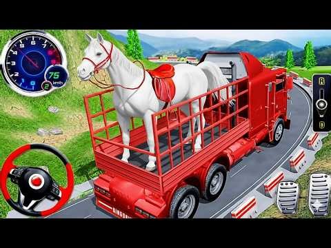 Animal Transport Truck Driving Game – Real Farm & Zoo Transporter Simulator 3D Android Gameplay