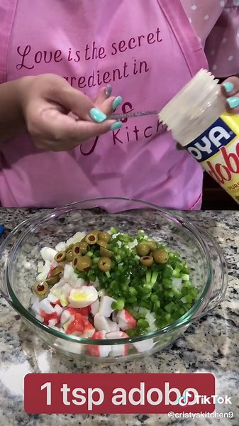 Ensalada de King Crab al Estilo Boricua