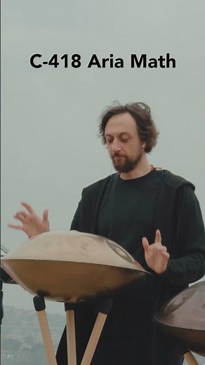 C-418 Aria Math ( handpan cover ) #ariamath #c418music #minecraftsong #minecraftshorts