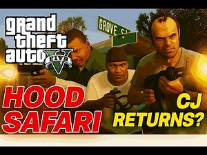GTA 5 Hood Safari Mission 🔥 Grove Street Showdown CJ Returns?