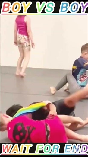 "Boy vs Boy Junior Grappling Session | Safe Training, Skill Building & Fun Match