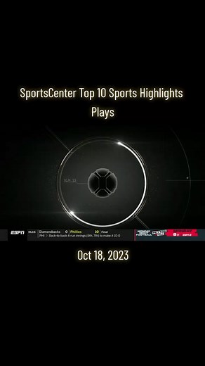 SportsCenter Top 10 Highlights for October 18, 2023