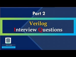 verilog interview questions Part-2 | verilog tutorial MCQ 2