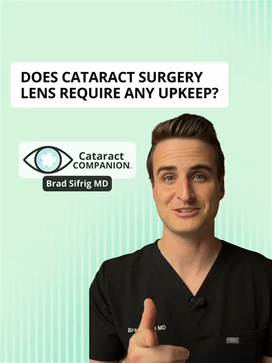 Cataract Surgery: Long-Term Care for IOL
