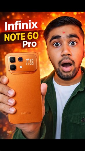 🔥🥰Infinix Note 60 Pro First Look! #shorts #youtubeshorts #infinix #infinixnote60pro #matrix
