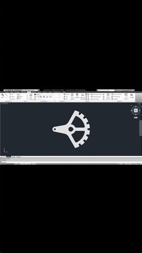 AutoCAD 3D Mechanical Part 🔥 | Satisfying CAD Short #viral #art #animation #music #drawing