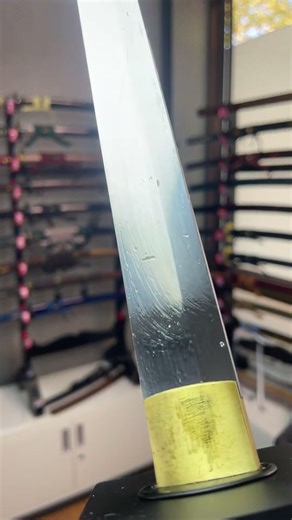 9260 Spring Steel Ninja Sword | Flexible & Sharp | #Shorts