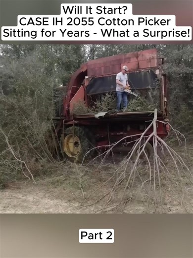 45K views · 312 reactions | Will It Start? CASE IH 2055 Cotton Picker Sitting for Years - What a Surprise! (Part 2) #rusttoroar #willitstart #fblifestyle | Rust to Roar | Facebook