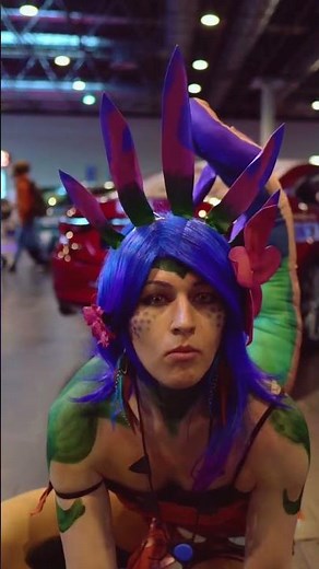 Neeko from League of Legends Cosplay with @Karani_cosplay at @dokomiofficial